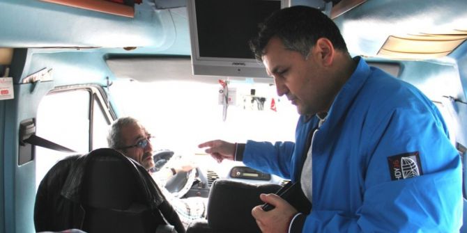 Sivil Polisten Otobüste Gizli Denetim