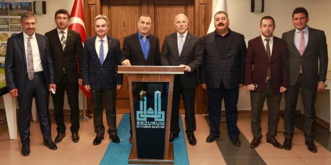 Ak Parti Grup Başkan Vekili Bostancı Başkan Sekmen’i Ziyaret Etti