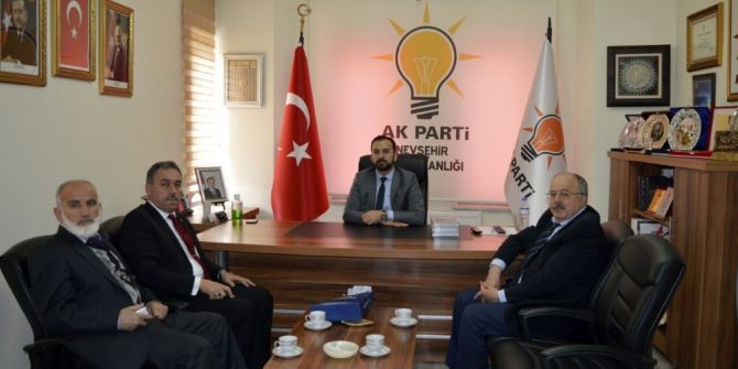 Müftü Öztürk, Ak Parti İl Başkanı Tanrıver’i Ziyaret Etti