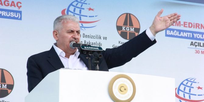 Başbakan Yıldırım Karaağaç Köprüsü’nü Açtı