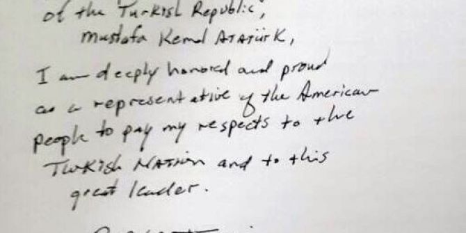 Abd Dışişleri Bakanı Tillerson Anıtkabir’i Ziyaret Etti