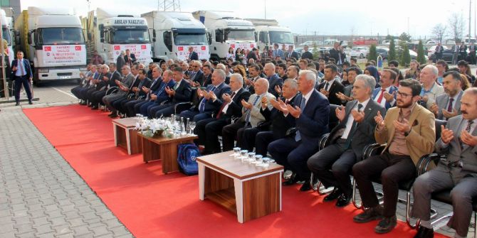 Milli Eğitim Müdürlüğü’nden Cerablus’a 10 Tır Eğitim Malzemesi Yardımı