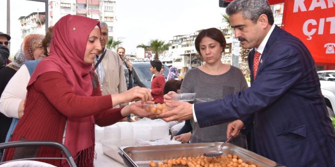 Nazilli’de Regaip Kandili Dolayısıyla Lokma Hayrı Yapıldı