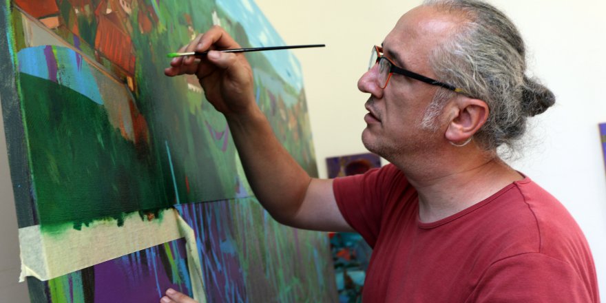 Türk Ressam Hakan Esmer’den, Macaristan’da Sergi