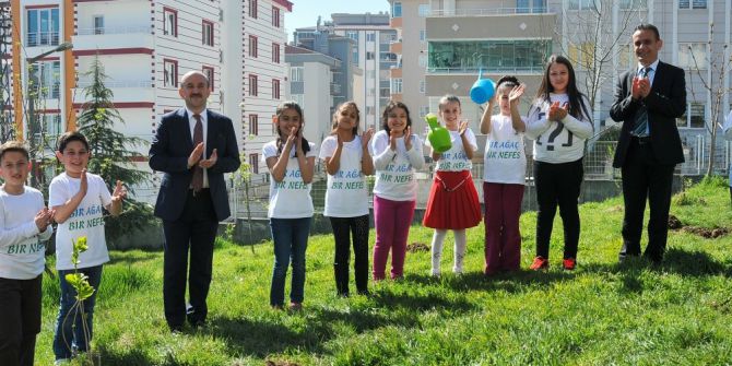 İlkadım’da Çocuklara Ağaç Sevgisi Aşılandı