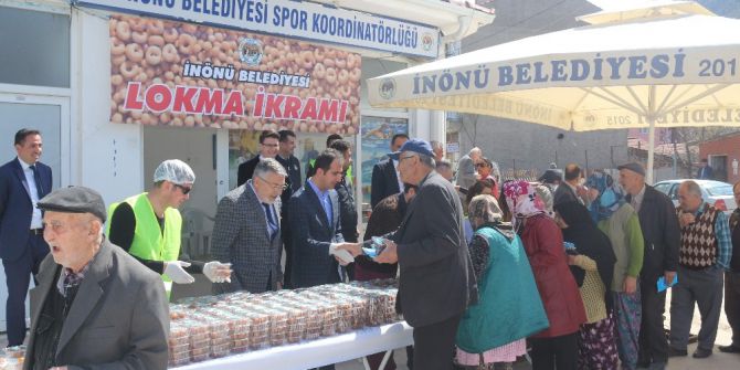 İnönü Belediyesinden Lokma İkramı