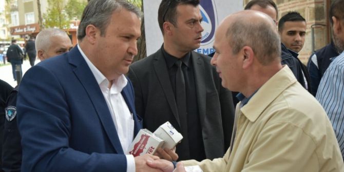 Başkan Çerçi’den Vatandaşa Şerbet Ve Simit İkramı