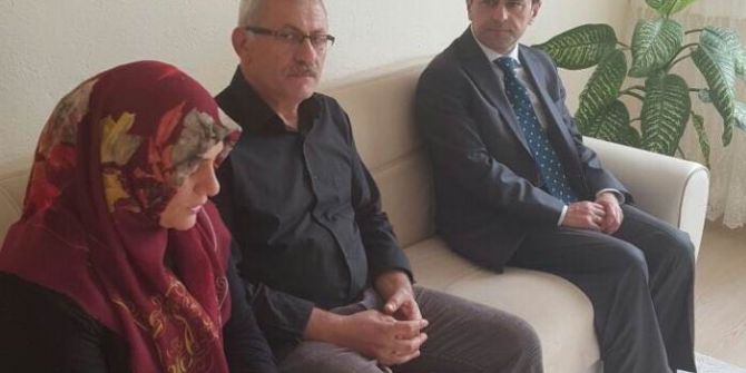 Vali Aktaş, Şehit Ailesini Ziyaret Etti
