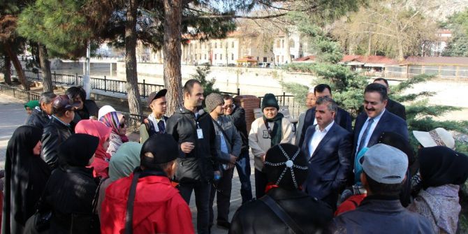 Siyasetçiler Turistlere Amasya’yı Anlattı
