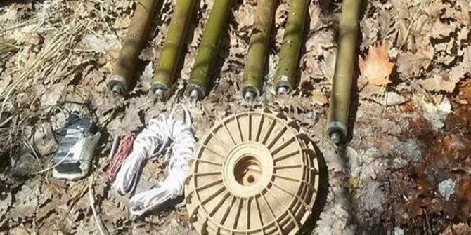 Tunceli’de Roket Ve Anti Tank Mayını Ele Geçirildi