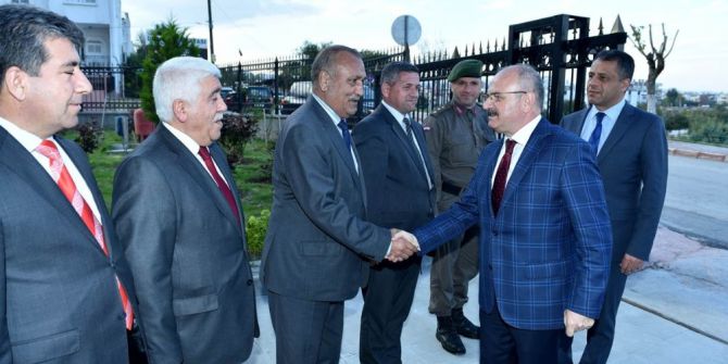 Vali Çakacak, Kaymakam Şahin Ve Müftü Coşkun’u Ziyaret Etti