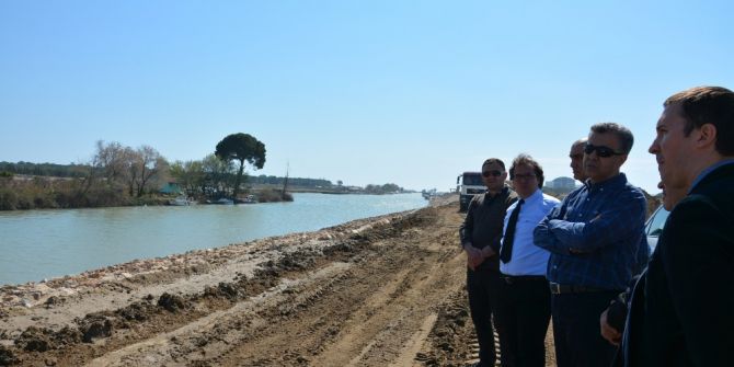 Aksu Çayı Islah Çalışmaları Devam Ediyor