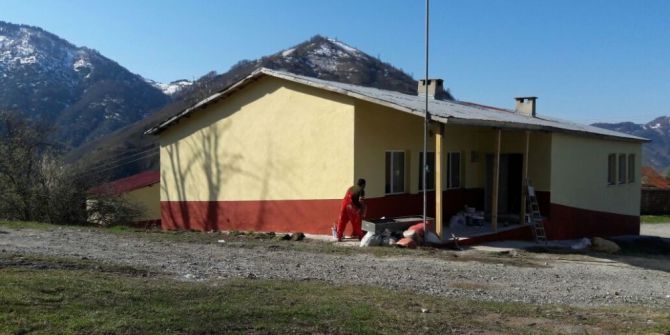 Kabadüz’de Okul Tamir Ediliyor
