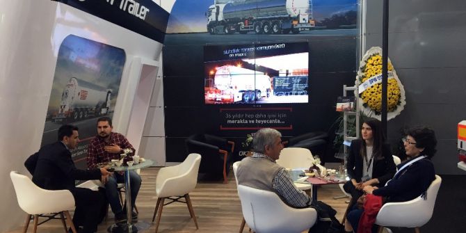 Okt Trailer Petroleum Fuarında