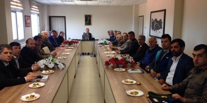 Burhaniye’de Seçim Güvenliği Toplantısı