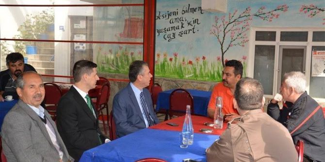 Kaymakam Sırmalı Vatandaşlarla Buluşmaya Devam Ediyor