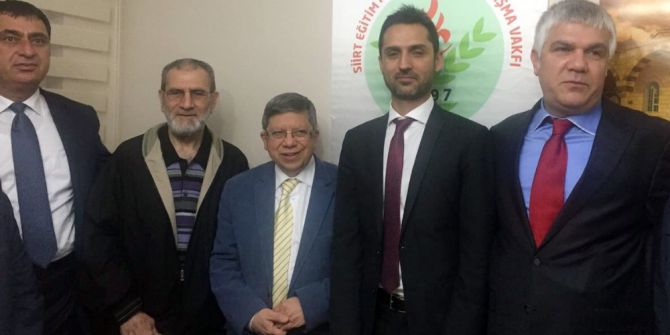 Ankara Siirt Vakfı’ndan “Yeni Anayasa Ve Cumhurbaşkanlığı Sistemi” Toplantısı