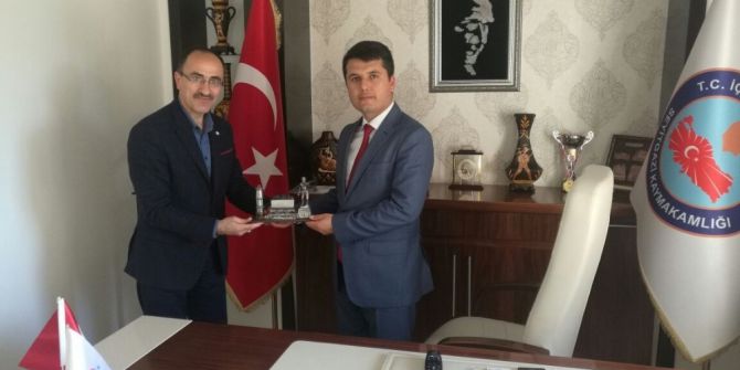 Başkan Ayrancı’dan Kaymakam Cankaloğlu’na Nezaket Ziyareti