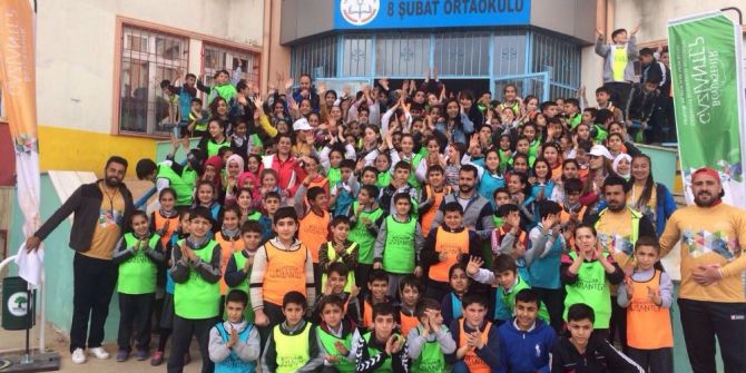 72 Bin Öğrenci Spor Etkinliğinde Buluştu