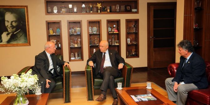 Fenerbehçe’den Yenimahalle Belediye Başkanı Fethi Yaşar’a Ziyaret