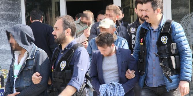 Samsun’da Uyuşturucu Operasyonu: 20 Gözaltı