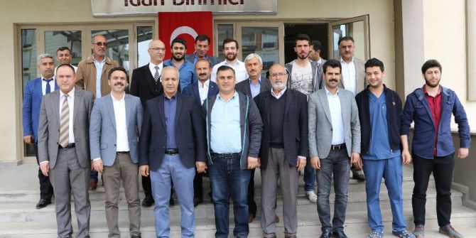 Milletvekili Fırat Kahta İlçe Devlet Hastanesini Ziyaret Etti