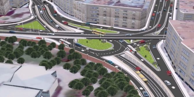 Elazığ’da Katlı Kavşak Projesi Başladı