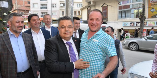 Başkan Yağcı’dan Esnaf Ziyareti