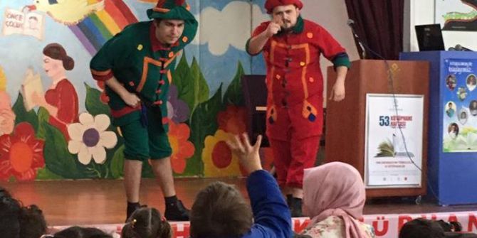 Minikler Hacivat Ve Karagöz’le Eğlendi