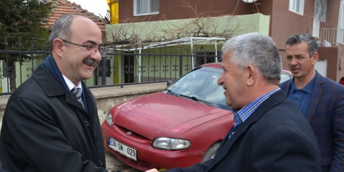 Başkan Şinasi Gülcüoğlu Yeni Mahallede Vatandaşlarla Bir Araya Geldi