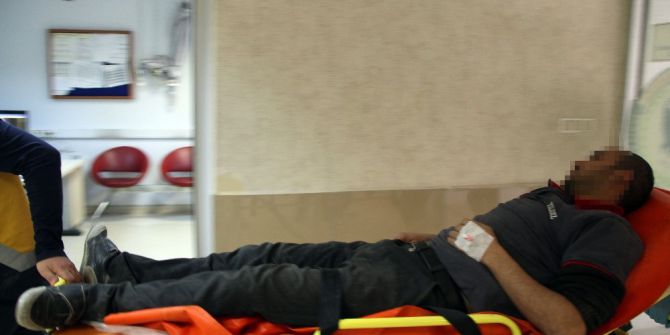 Suriyeli İşçi Ölümden Döndü