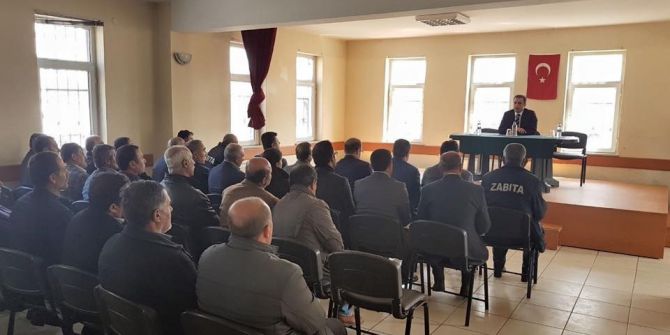 Başkan Vekili Alibeyoğlu, Belediye Personelleriyle Toplantı Yaptı