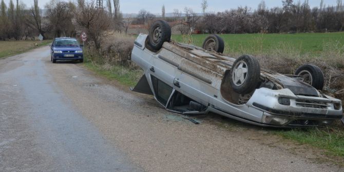 Günyüzü’nde Trafik Kazası
