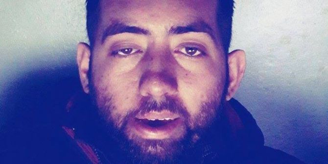 Çukura Düşen Özürlü Genç Gözünü Kaybetti