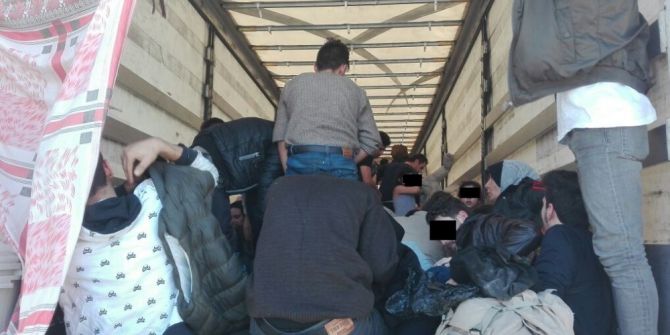 Yurt Dışına Kaçmaya Çalışan 96 Göçmen Yakalandı