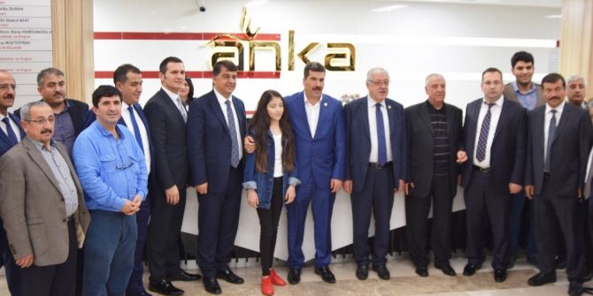 Milletvekili Uzer Ve Başkan Fadıloğlu’ndan Anka’ya Ziyaret