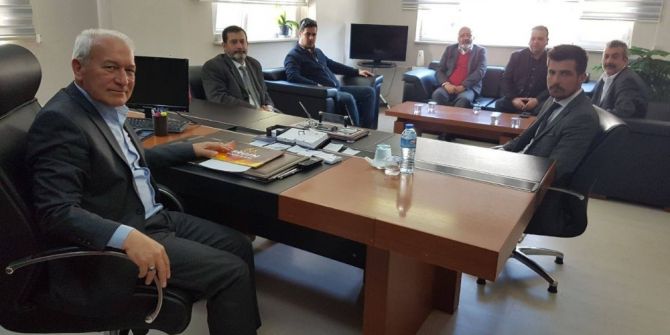 Mhp İl Başkanından Lapseki Belediyesine Ziyaret