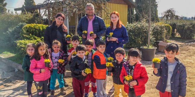 Kullar Fidanlığı Minik Çevrecileri Ağırladı