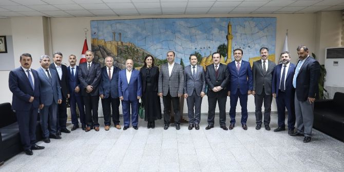 Avrupa Birliği Bakan Yardımcısı Şahin Başkan Çiftçi’yi Ziyaret Etti