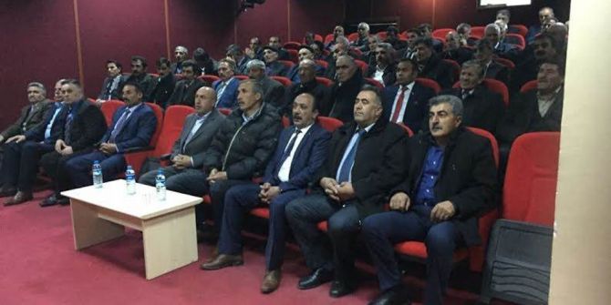 Kaymakam Keklik Muhtarlarla İstişare Toplantısı Yaptı