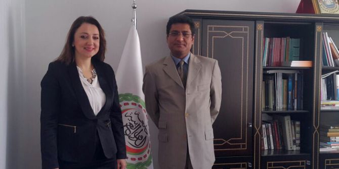 Başkan Atasoy’den, Arap Devletler Ligi Ankara Temsilcisine Ziyaret