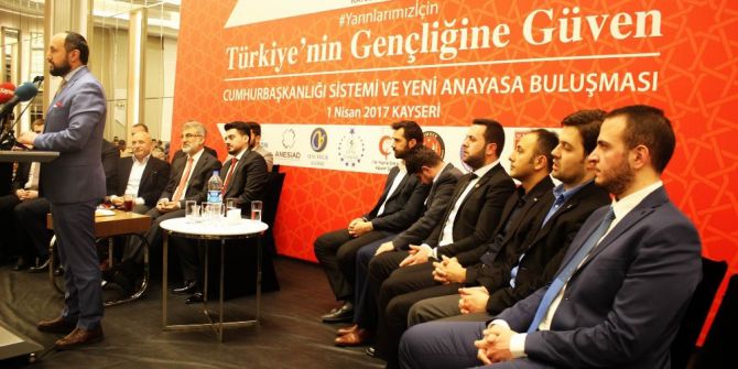 Ak Parti Kayseri Milletvekili Taner Yıldız: “Referandum Parti Meselesi Değil”