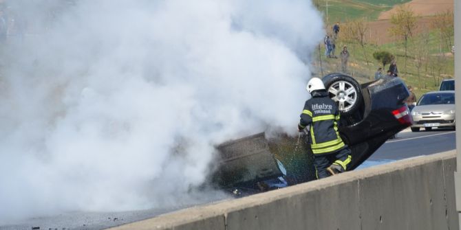 Tekirdağ’da Zincirleme Trafik Kazası: 3 Yaralı