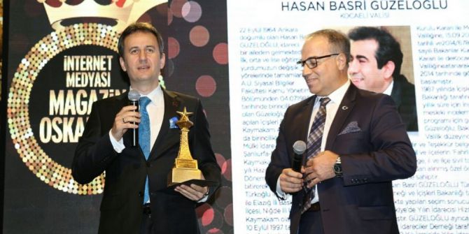 ’Yılın Valisi’ Ödülü Kocaeli Valisi Güzeloğlu’na