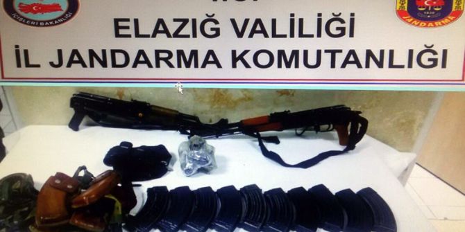 Teröristlerin Mühimmatını Saklayan Şüpheli Yakalandı