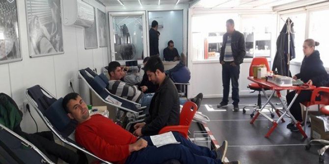Cide’de 97 Ünite Kan Bağışı Yapıldı