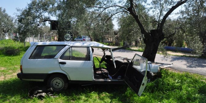Ayvacık’ta Trafik Kazası: 1 Yaralı