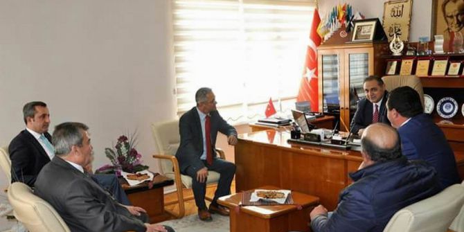 Chp Sivas Milletvekili Akyıldız’dan, Başkan Çiftçi’ye Ziyaret