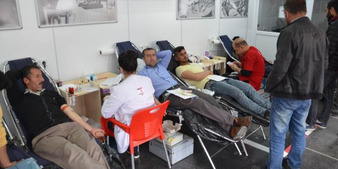 Hasköy’de 91 Ünite Kan Bağışı