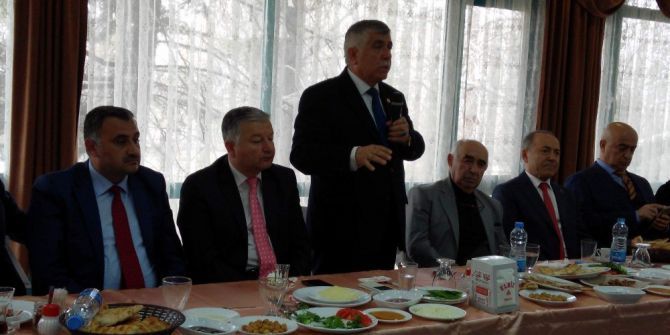 Vekil Dedeoğlu Develi’de İş Adamları Ve Stk’larla Bir Araya Geldi